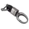 Metal Car Key Ring Black Belt Keychain Gift 2
