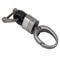 Metal Car Key Ring Black Belt Keychain Gift 2