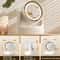 3in1 Bladeless Desk Fan With LED Light And Mirror USB Portable Quiet Air Circulator 6