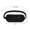 Invisible RFID Blocking Travel Waist Pack Waterproof Phone Passport Security Belt Bag 3