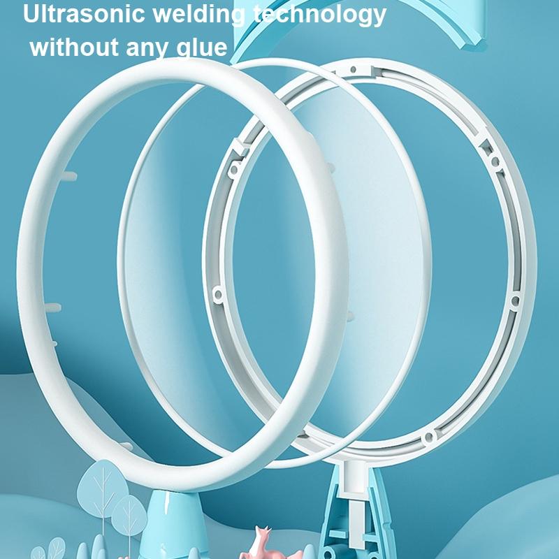 Cartoon Bear Kids Magnifying Glass Toy Educational 75mm HD Lens Science Magnifier