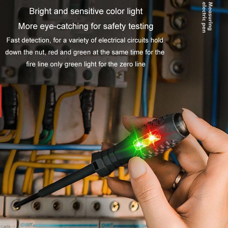 Smart Voltage Tester Screwdriver High Torque Electrician Tester With Non Contact Detection 6