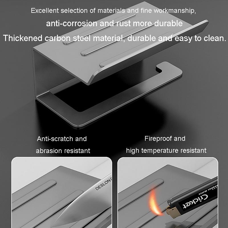 Adhesive Toilet Paper Holder With Shelf Rustproof Bathroom Storage Organizer 9