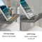 Adhesive Toilet Paper Holder With Shelf Rustproof Bathroom Storage Organizer 10