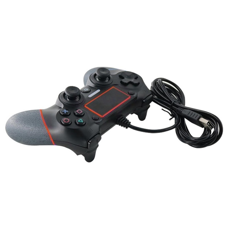 Wired Controller for Sony PlayStation, Red Gaming Gamepad, Precision USB Game Controller