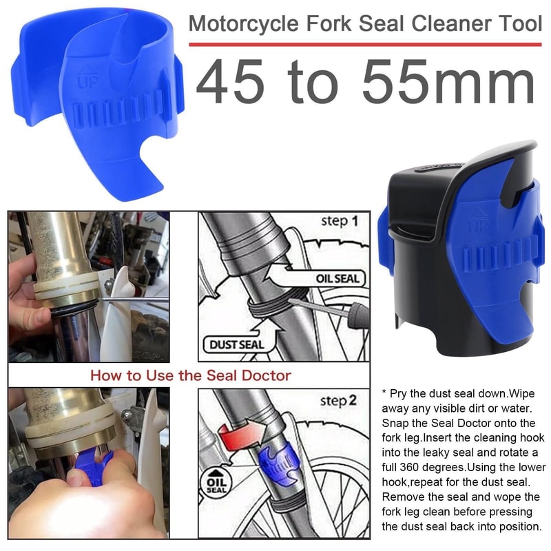 Motorcycle Fork Seal Cleaner Shock Repair Tool 5