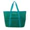 Large Capacity Mesh Beach Tote Bag, Lightweight Swimming Tote Bag with Storage Organizer