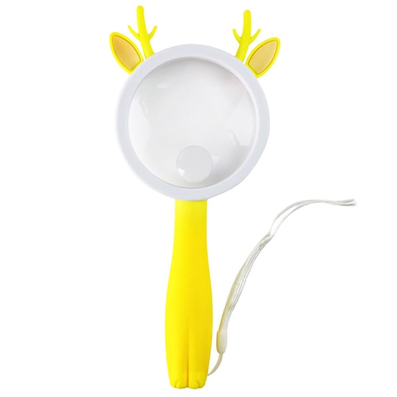 Cartoon Frog Kids Magnifying Glass Handheld Science Experiment Magnifier Toy 2