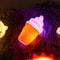 Cartoon Ice Cream LED Night Light Set for Kids Bedroom Decorative Ambient Lamp