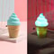 Cartoon Ice Cream LED Night Light Set for Kids Bedroom Decorative Ambient Lamp
