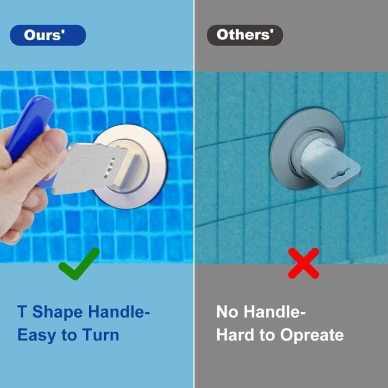 HeavyDuty Pool Plug Removal Tool For Hayward Pools Stainless Steel Pool Jet Removal Tool 3