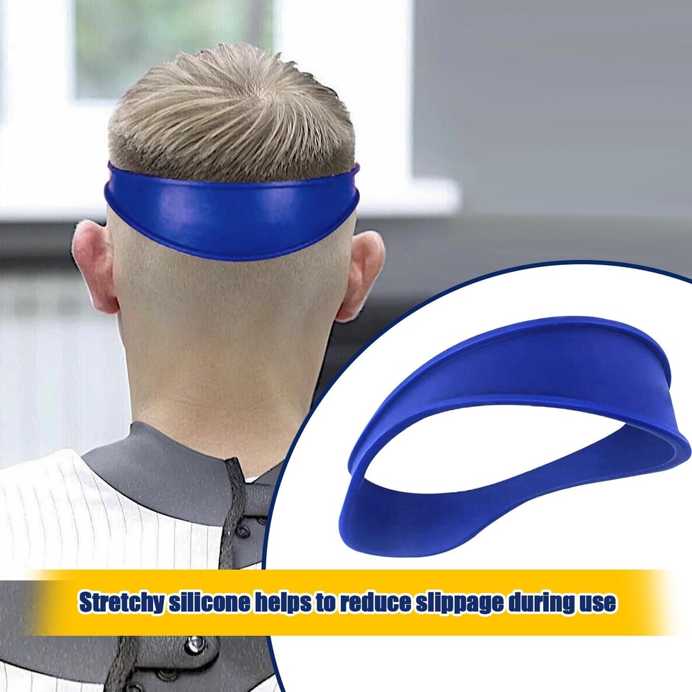 Silicone Neckline Shaving Template For Men Precision Barber Hairline Guide Tool 1