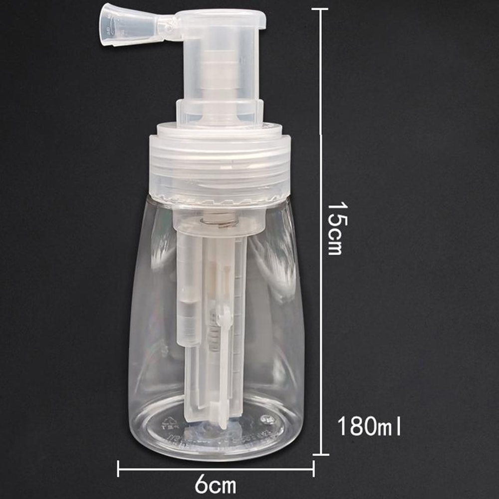Portable 180ml Powder Spray Bottle Easy Refill Prickly Heat Powder Dispenser For Travel Daily Use 5