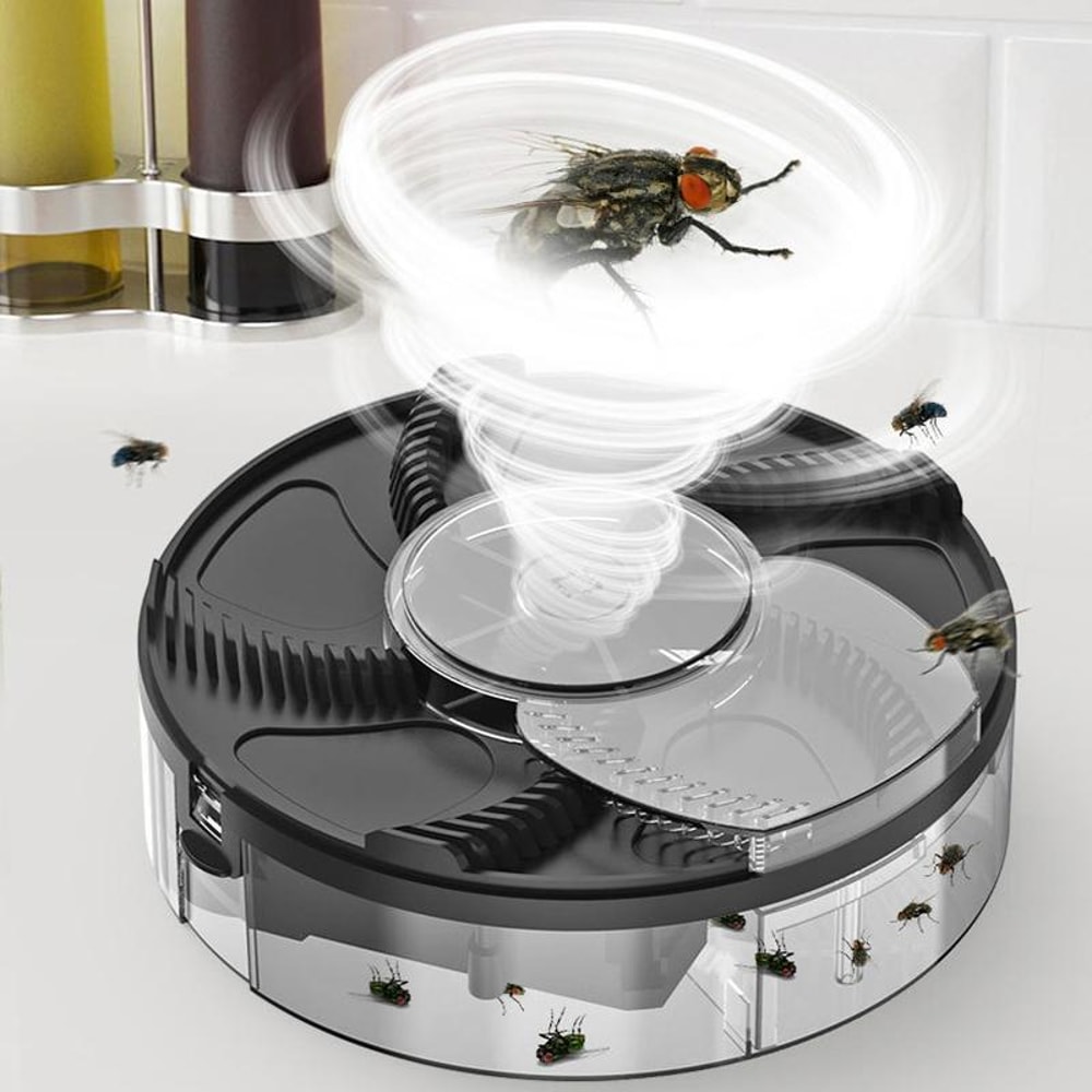Silent USB Fly Killer Trap Indoor Electric Fly Catcher For Home Kitchen Office 0