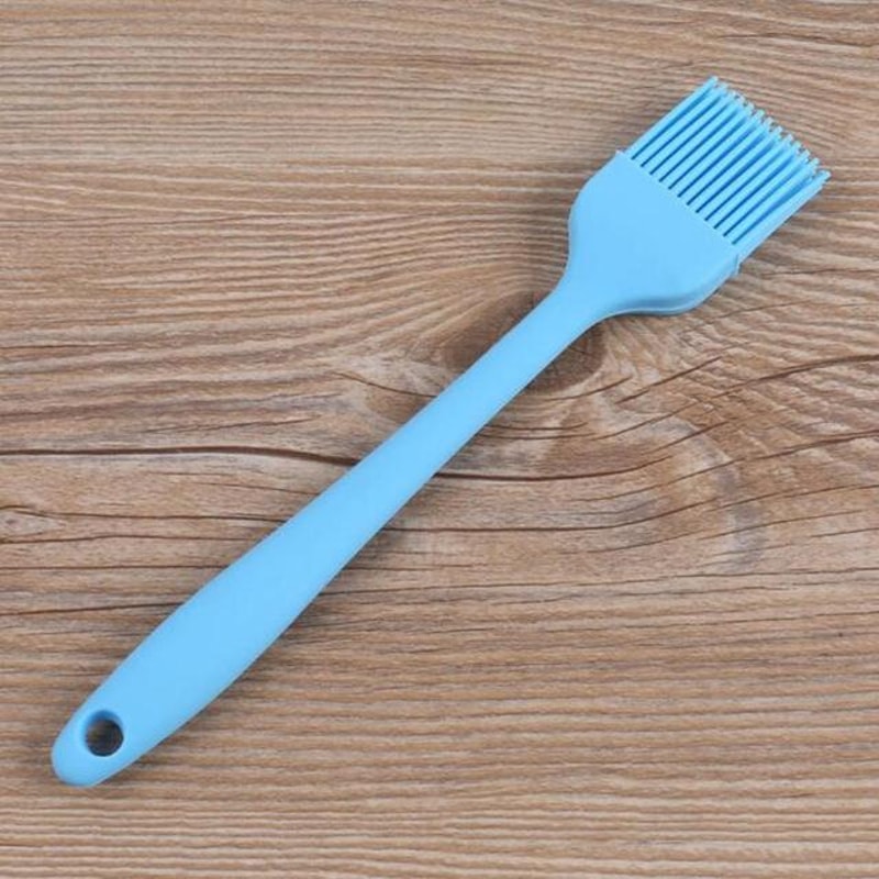 Silicone Basting & BBQ Oil Brush Heat Resistant Pastry Brush for Baking & Grilling Kitchen Tool