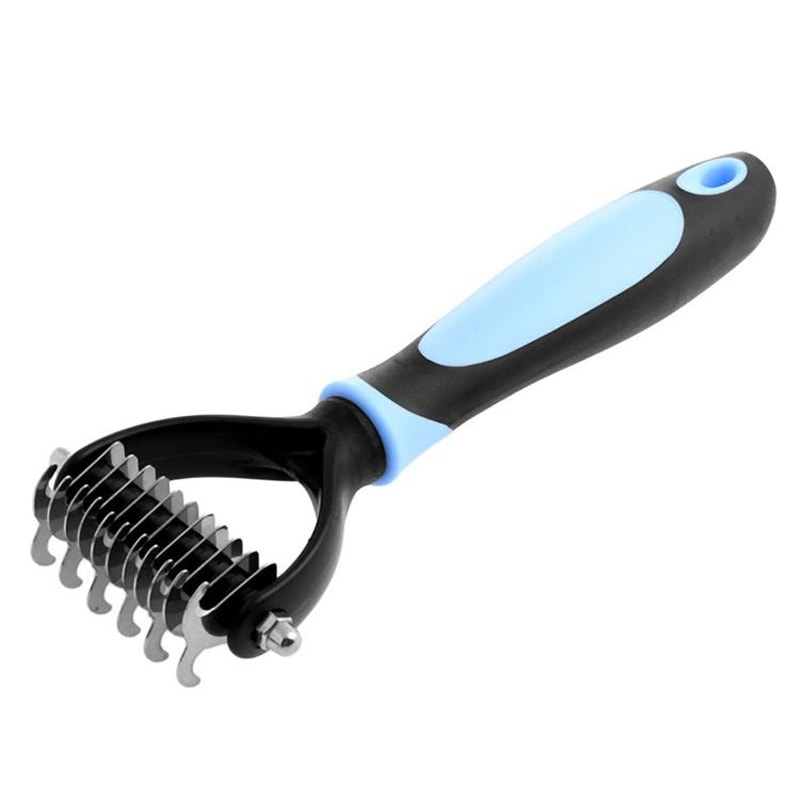 Pet Deshedding Brush For Dogs And Cats Gentle Fur Grooming Tool 1