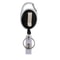Retractable Badge Reel Keychain With Ceramic Clay Design Durable ID Holder Clip 3