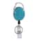 Retractable Badge Reel Keychain With Ceramic Clay Design Durable ID Holder Clip 8