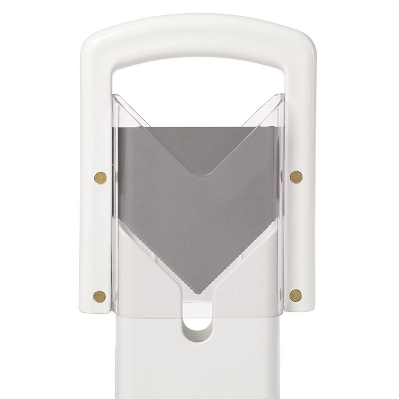 Bagel Guillotine Slicer Bread Cutter Kitchen Tool With Safety Acrylic Guard For Bagels Muffins 3