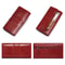 RFID Blocking Leather Wallet Clutch For Women Multi Card Organizer Anti Theft Purse 3