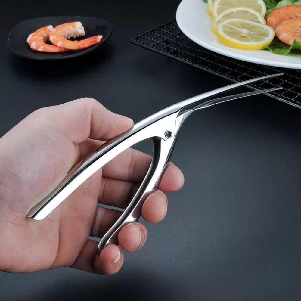Stainless Steel Shrimp Peeler Tool, Seafood Shell Remover for Shrimp, Prawn & Lobster Kitchen Gadget