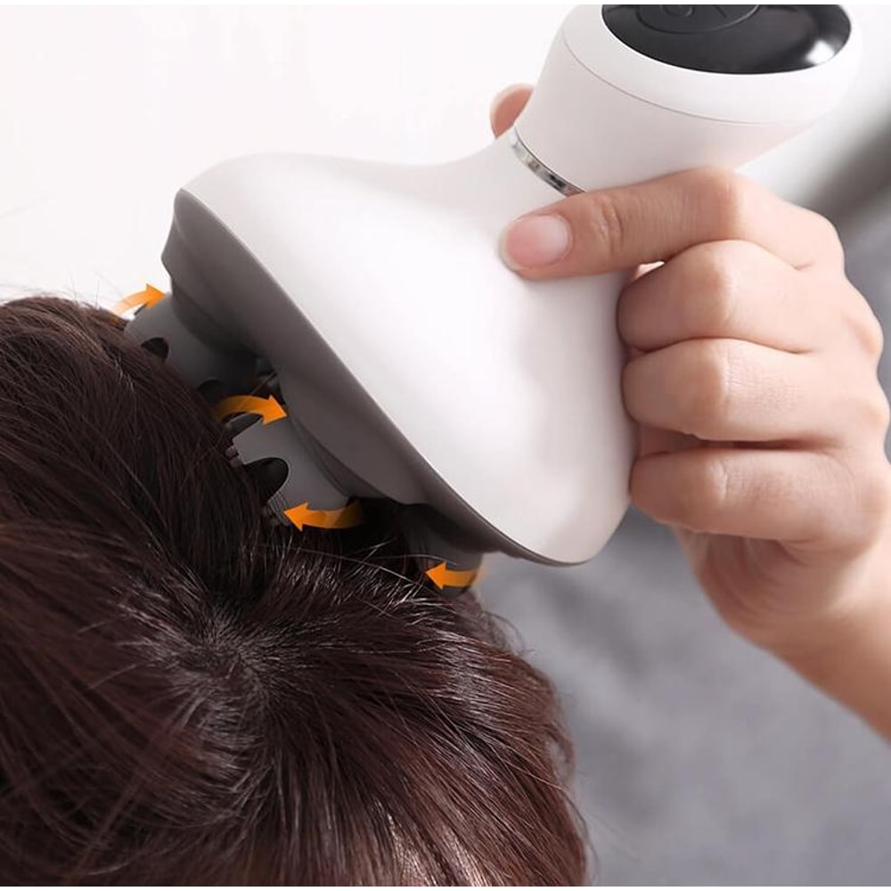 Electric Head Massager With Washable Scalp Massager Contacts 9