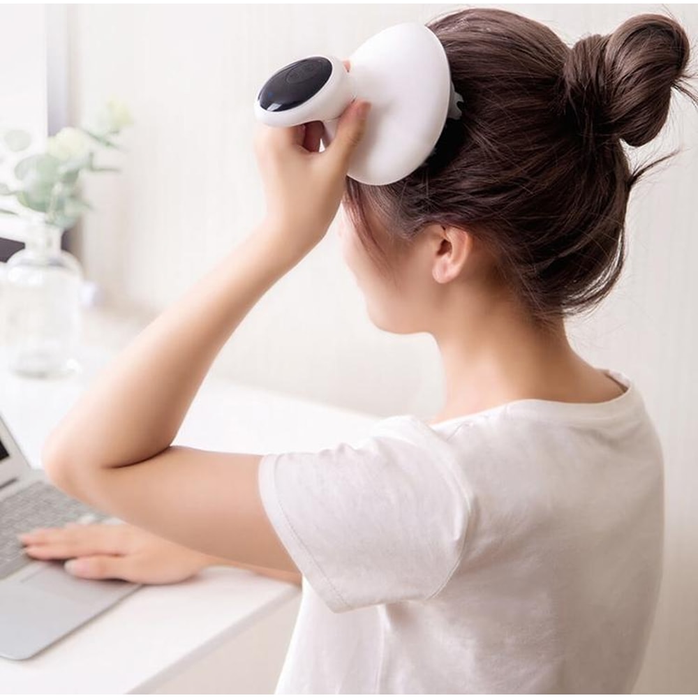 Electric Head Massager With Washable Scalp Massager Contacts 1