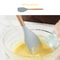 Food Grade Silicone Baking Spatula & Cream Brush for Cake Mixing, Butter Spreading & Scraping Tool