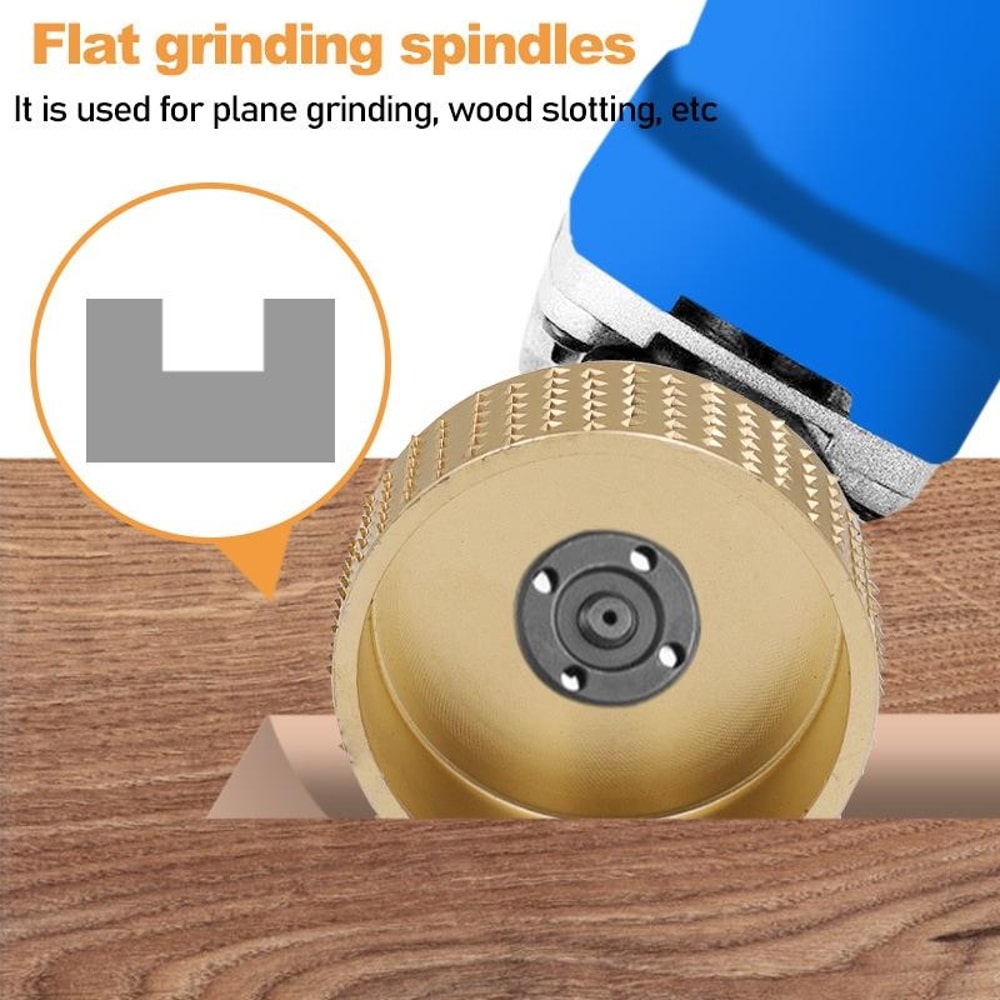 Angle Grinder Wood Carving Disc High Carbon Steel Grinding Wheel For Polishing And Grooving 6