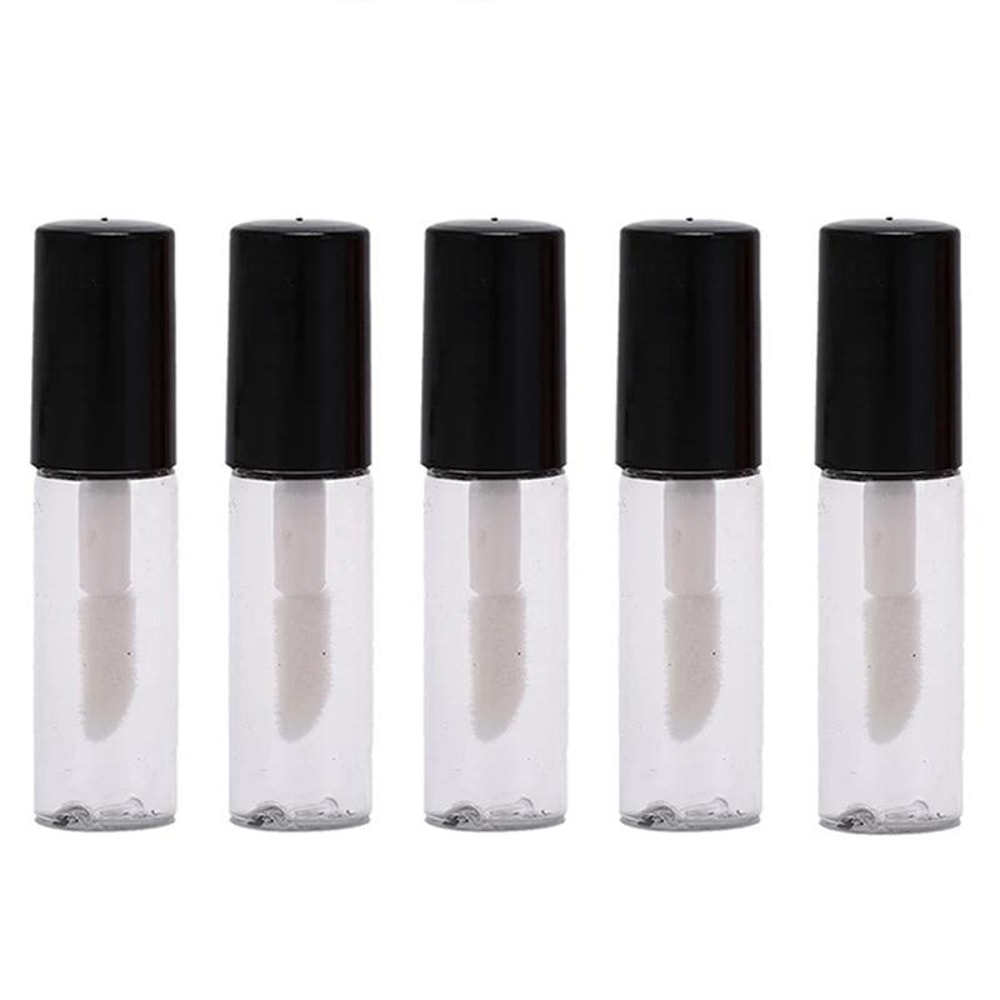 Mini Lip Gloss Bottles Refillable Lip Gloss Tubes Set For DIY Samples Travel 1