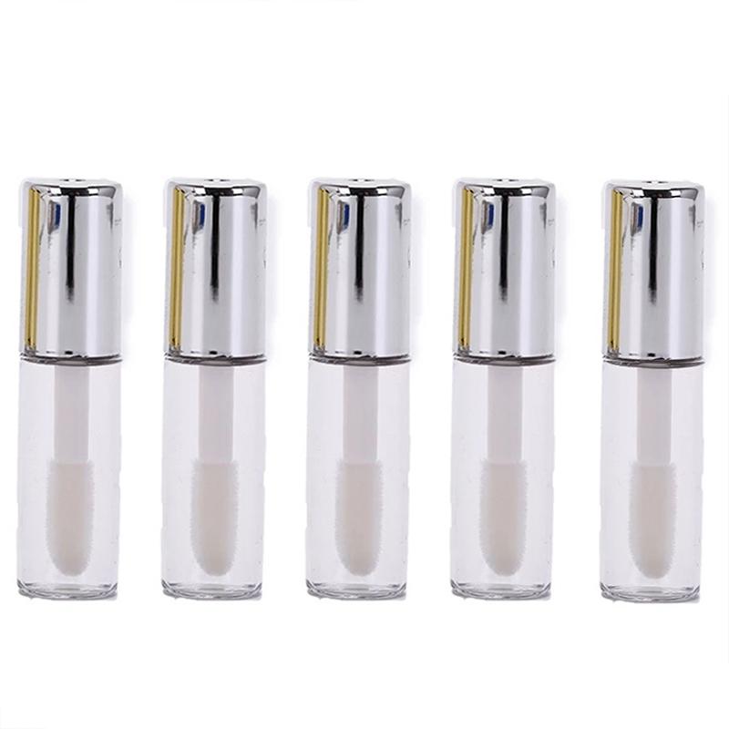 Mini Lip Gloss Bottles Refillable Lip Gloss Tubes Set for DIY Samples & Travel