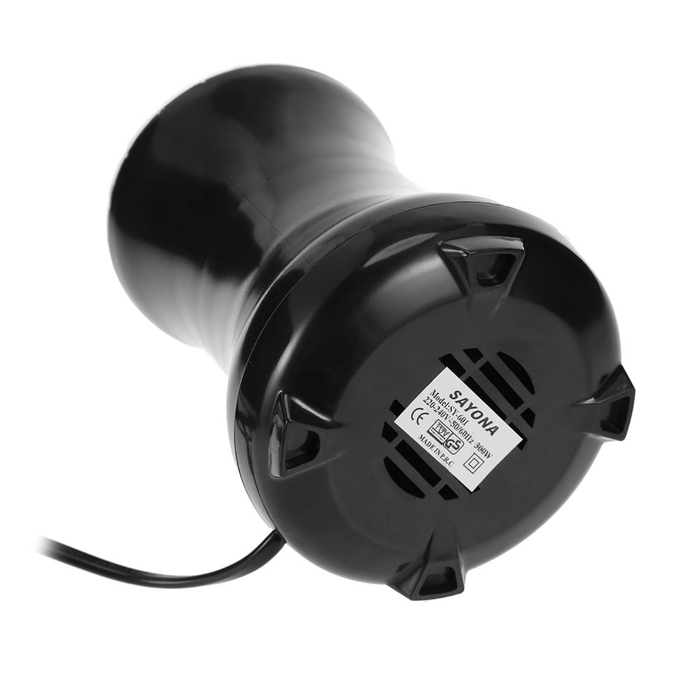 Compact Electric Coffee Grinder 180W Fast Coffee Bean Grinder for Home Kitchen (Black)