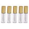 Mini Lip Gloss Bottles Refillable Lip Gloss Tubes Set For DIY Samples Travel 6