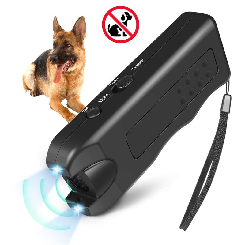 Ultrasonic Bark Control Device Outdoor Dog Bark Deterrent With 15m Range 3