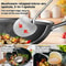Solid Wood Long Handle Wok Spoon & Stainless Steel Ladle Kitchen Utensil Set