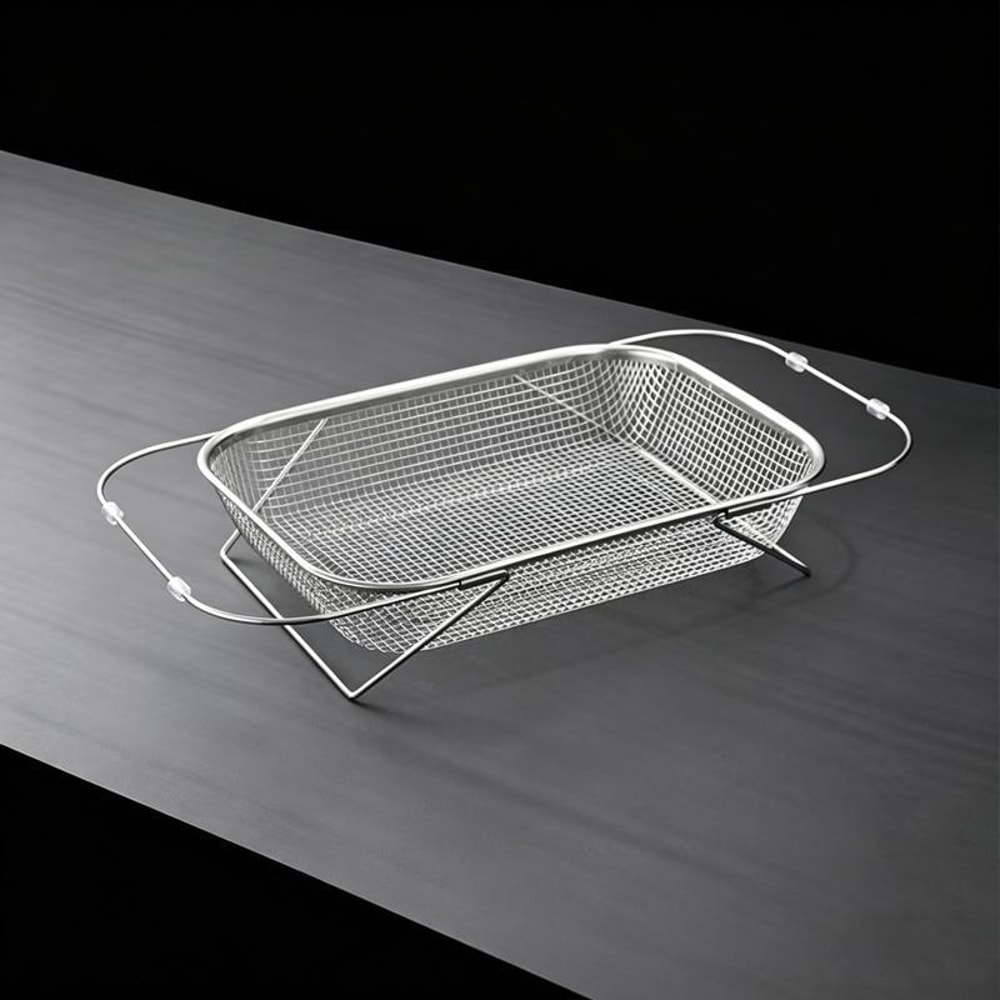 Expandable Over The Sink Stainless Steel Colander Strainer Fine Mesh Adjustable Arms Extra Large