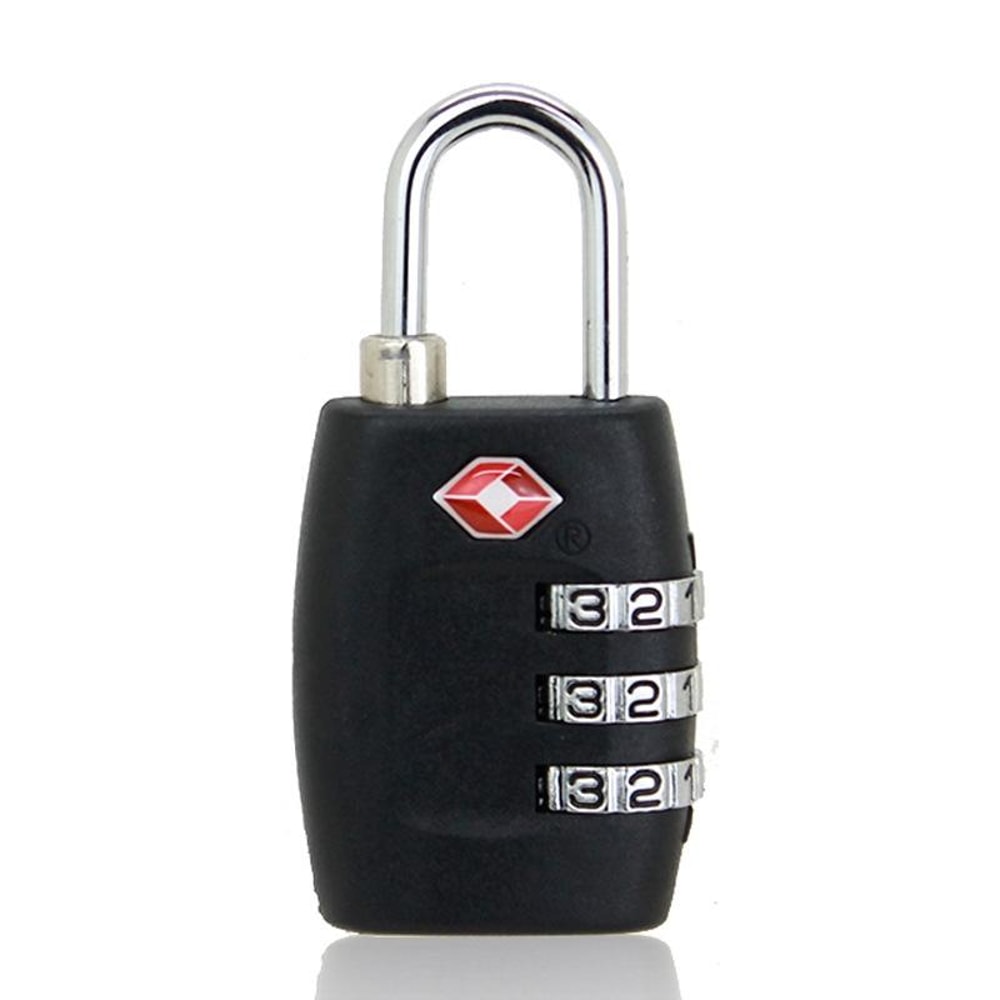TSA Approved Luggage Lock Durable Travel Zipper Lock With Resettable Code 0