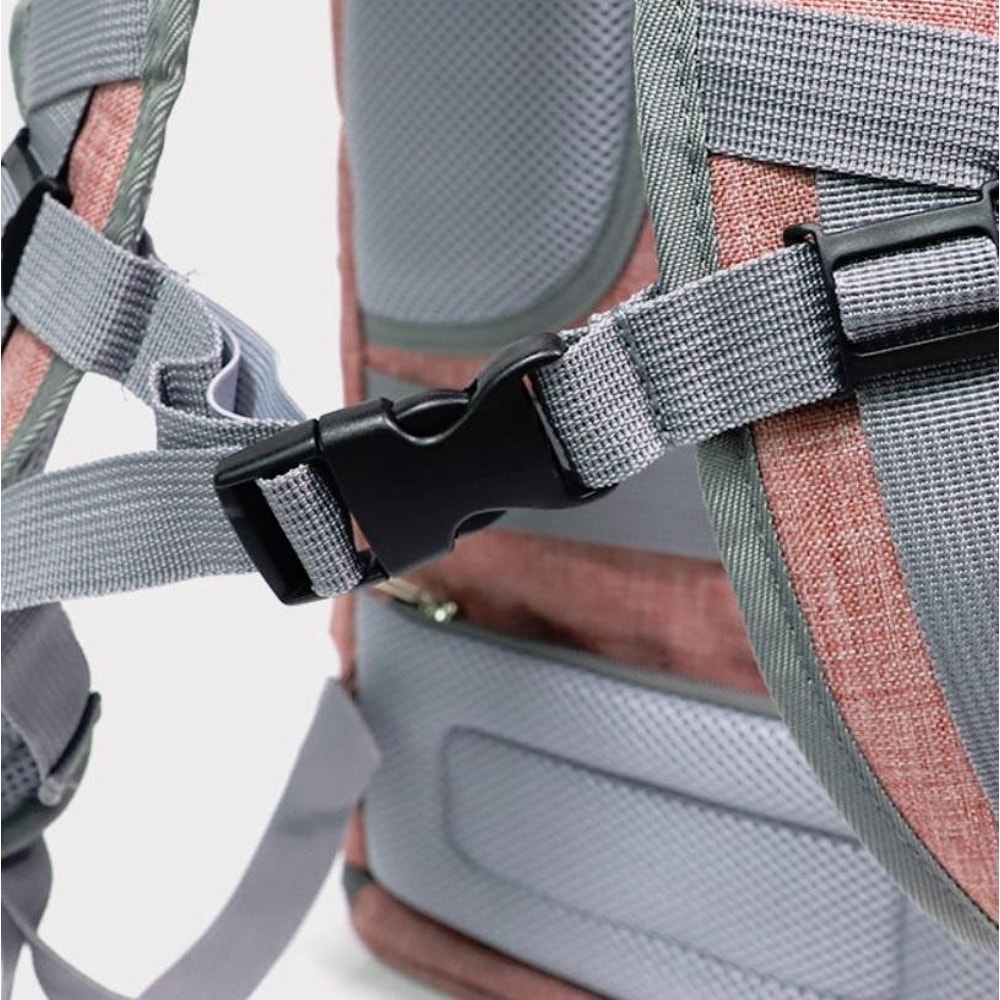 Portable Breathable Pet Carrier Backpack For Cats Dogs Foldable Travel Bag 7