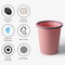 Creative Classification Waste Basket Modern Minimalist Recycling Trash Bin for Home & Office Organization