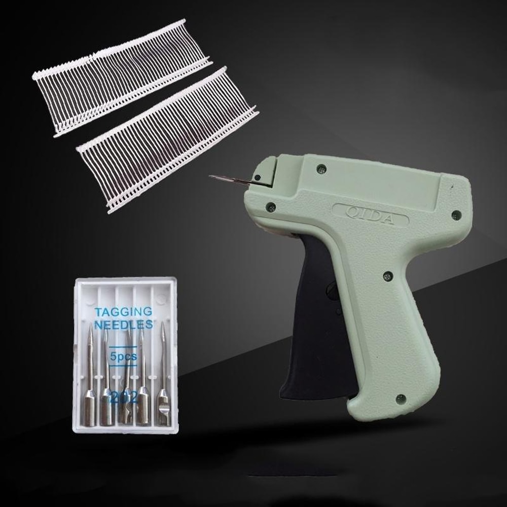 Heavy Duty Price Tagging Gun Kit for Retail Clothing Labeling with Needles and Fasteners