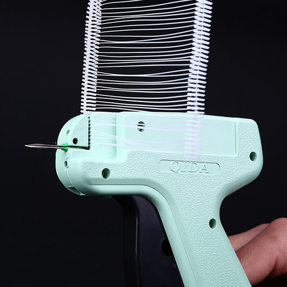 Heavy Duty Price Tagging Gun Kit for Retail Clothing Labeling with Needles and Fasteners