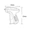 Heavy Duty Price Tagging Gun Kit for Retail Clothing Labeling with Needles and Fasteners