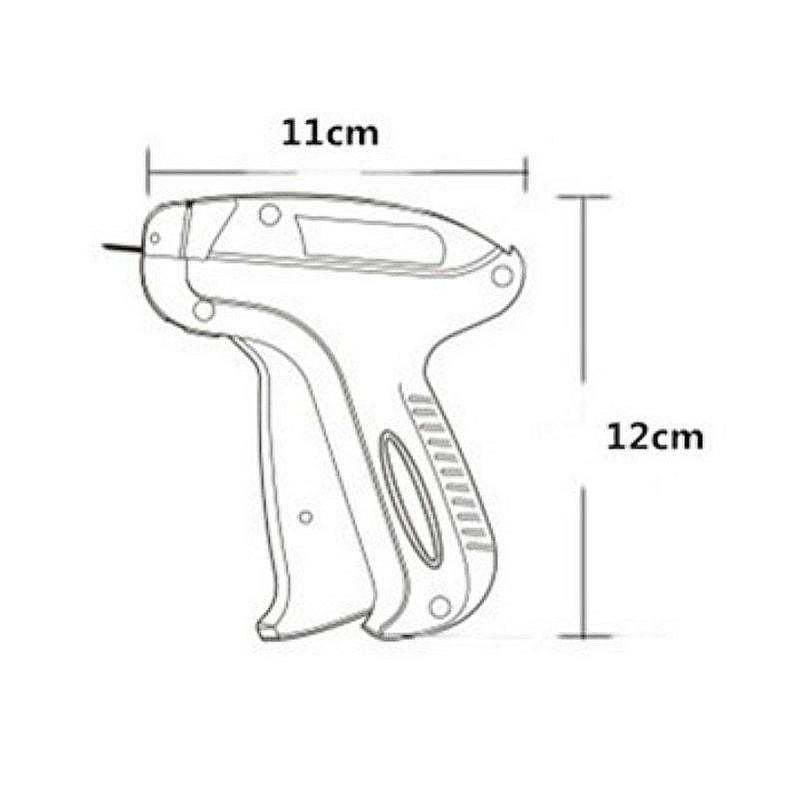 Heavy Duty Price Tagging Gun Kit for Retail Clothing Labeling with Needles and Fasteners