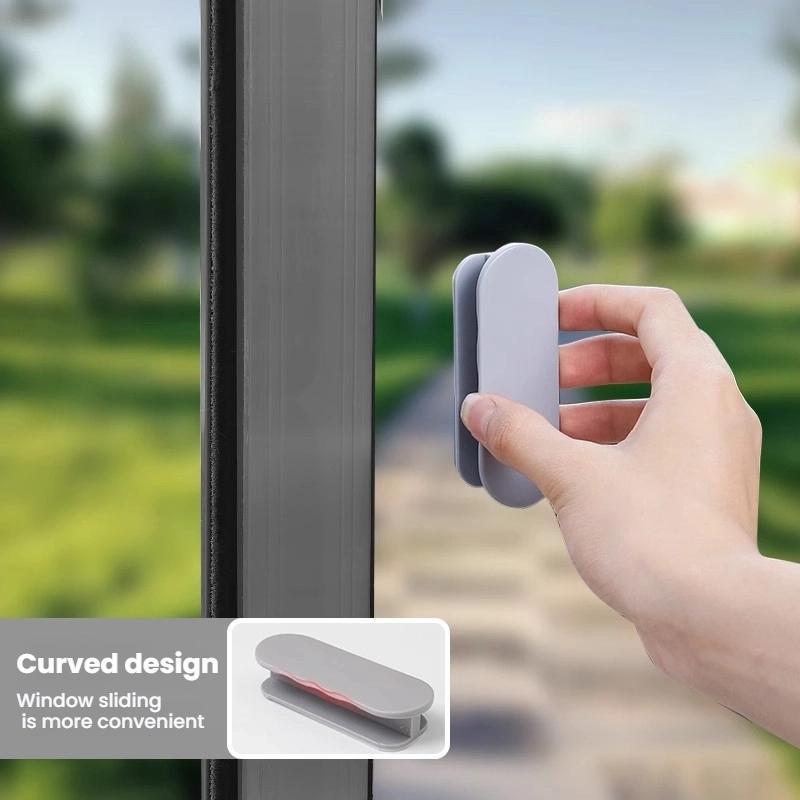 No Drill Adhesive Cabinet & Drawer Pull Handles – Peel and Stick Handles for Glass Doors & Furniture