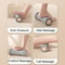 Plantar Fasciitis Relief Foot Massage Roller Arch Trainer 5