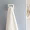 Wall-Mounted Self-Adhesive Towel Rack & Dish Cloth Hook for Kitchen Bathroom No-Drill Organizer
