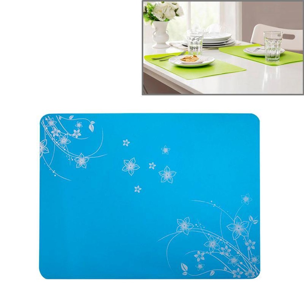 Anti-Slip Silicone Heat Insulation Mat Heat Resistant Table Protector for Kitchen & Dining