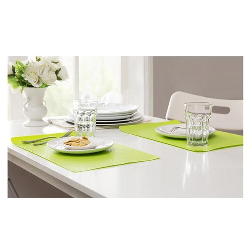 Anti-Slip Silicone Heat Insulation Mat Heat Resistant Table Protector for Kitchen & Dining