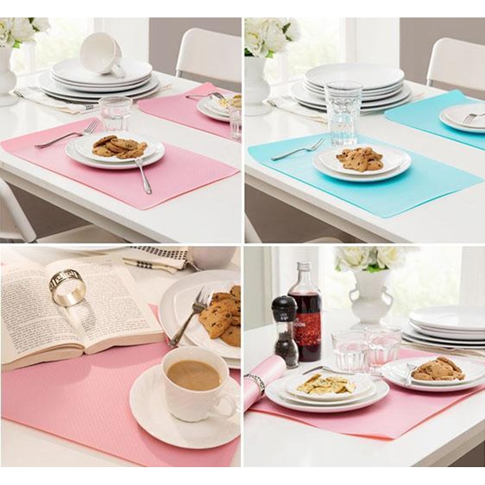 Anti-Slip Silicone Heat Insulation Mat Heat Resistant Table Protector for Kitchen & Dining