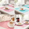 Anti-Slip Silicone Heat Insulation Mat Heat Resistant Table Protector for Kitchen & Dining